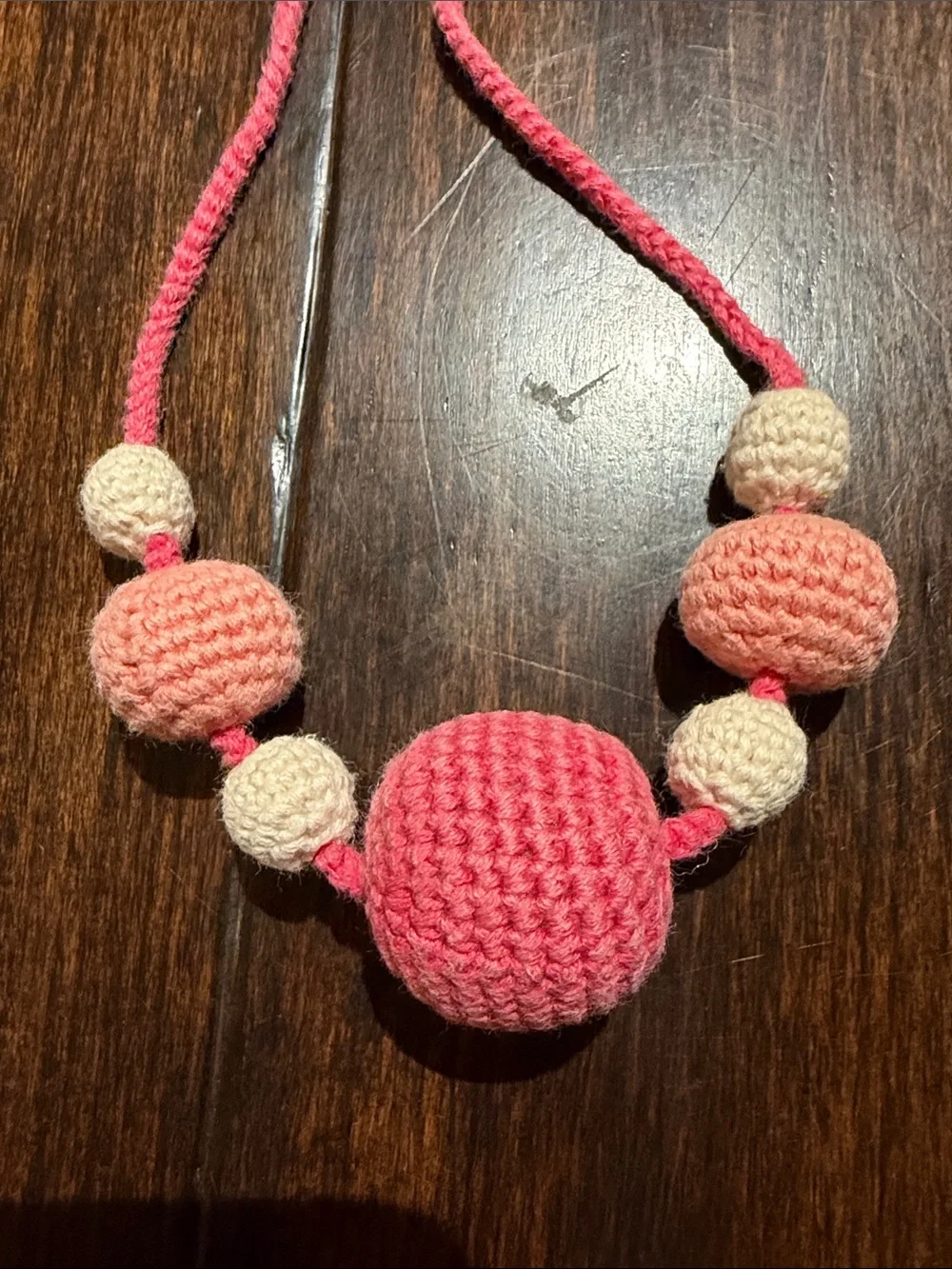 Hanna Andersson Crochet Kids Necklace - Cute Crochet Accessories- Bundle of 2